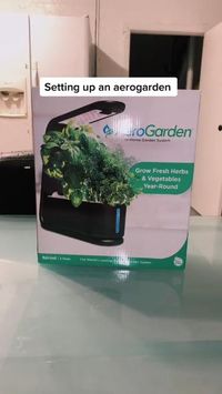 Experience better plant growth from your AeroGarden Sprout indoor garden with a sleek modern look, new silent pump, and simple soft-touch button to control lights and reset plant food reminders. Up to 3 plants can be grown at a time, up to 10" tall. Plants grow in water, not soil. Genovese Basil, Curly Parsley, and Dill & a 3oz bottle of our patented, all natural plant nutrients (enough for a full season of gowth. @ fromtherootsss