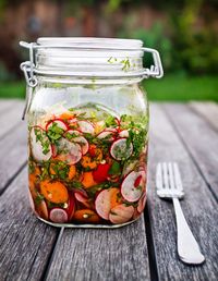 Spicy Radish & Carrot Taco Pickles