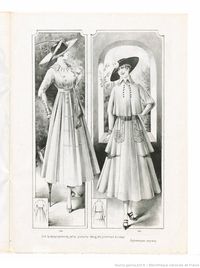 Le Cachet de Paris : journal de modes professionnel... | 1916-08 | Gallica