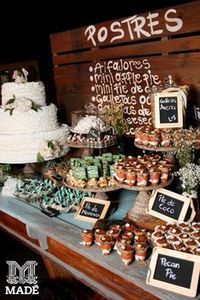 A wedding dessert table nobody will be able to resist.