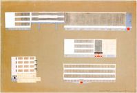 Walter Gropius, Design for Bauhaus Dessau complex 1926