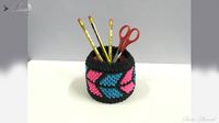 3d origami - pen holder 13