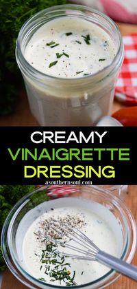 Creamy Vinaigrette Dressing