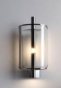 The light has minimalist design adds a touch of modern elegance to the space, creating a cozy ambiance. The way the light reflects off the glass creates a beautiful shimmer, enhancing the room's atmosphere. It's amazing how such a small light can make a big difference in the overall feel of the room.