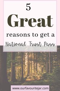 If days out are your bag, it may be time to consider a National Trust pass. Here are 5 great reasons for you to sign up right now and get exploring #daysout #familyfun #nationaltrust