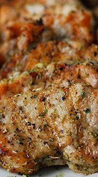 Garlic Rosemary Pork Tenderloin by thegunnysack #Pork_TenderoIn #Garlic #Rosemary