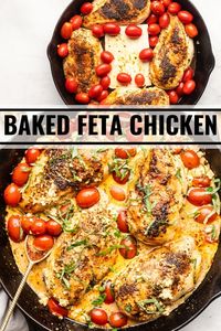 Baked Feta Chicken - The Whole Cook