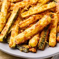 Oven-Baked Garlic Parmesan Fries