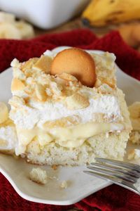 Banana Pudding Cake combines the traditional flavors of banana pudding with the classic poke cake method. And will have you going back for seconds ... and even thirds!