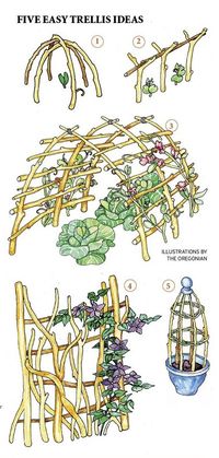 easy garden structures