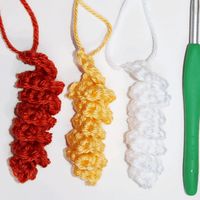 crochet curly cue