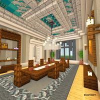 Minecraft Modern Farmhouse Mansion download link in bio <3 #minecraft #minecraftbuild