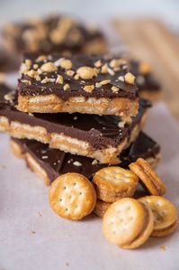 Peanut Butter Bits Cracker Candy | 12 Tomatoes