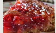 Strawberry Rhubarb Upside Down Cake – Recipe Today