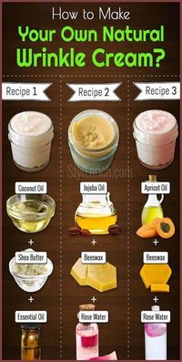 SHE REMOVED ALL WRINKLES WITH THIS HOMEMADE CREAM IN JUST 1 WEEK (RECIPE) in 2022 | Diy wrinkle cream, Wrinkle cream recipe, Wrinkle cream