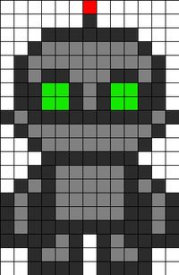 Clank Perler Bead