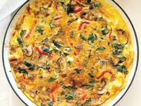 Swiss Chard and Sausage Frittata