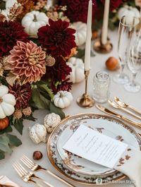 Elegant Thanksgiving Tablescapes to Elevate Your Celebration - The Garden Style