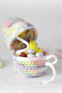 Crochet Easter Egg - Grateful Prayer | Thankful Heart