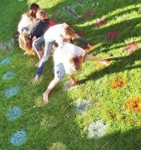 20 End of School Celebrations and Traditions - Tip Junkie sise walk chalk, twister, silly string fight, water balloon fight