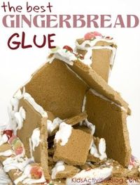 Gingerbread House mortar not quite up to par? Here's a recipe for no-fail, quick-dry, edible 'cement'