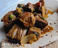 The Edible Journey: Ethiopian Beef Tibs