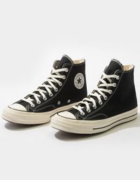 CONVERSE Chuck 70 Black High Top Shoes - BLACK/EGRET | Tillys