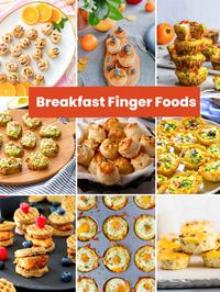 breakfast finger foods