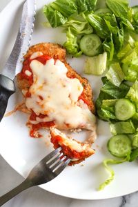 Quick and Easy Air Fryer Chicken Parmesan Recipe | Skinnytaste