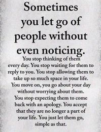 Sometimes the people you are fighting to keep in your life are not trying the same.