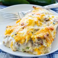 Southern Breakfast Enchiladas with Sausage Gravy - Spicy Southern Kitchen