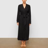 Wrap yourself in comfort post-shower, before bed, or around the house. This classic long robe features a super soft, better-than-cashmere fabric.