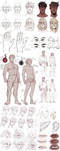 Mattheus/Kassian refs (bios update) by CanaryWitch