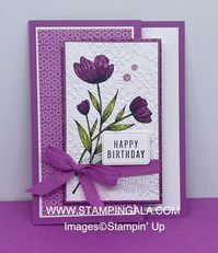 Crafting Joy: Fun Fold Cards & Treat Holder Tutorial with Petunia Pop Stampin' Blends! - Stampin' Gala