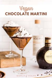 Vegan Chocolate Martini