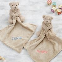 Extraordinarily delicate and cuddly to the touch our Teddy Bear Personalized Baby Lovey is mother's famous decision as a familiar object impeccably estimated for child to nestle. This cutesy makes an extremely charming gift to invite an exceptional child kid or young lady.