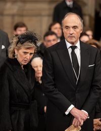 Princess Astrid and Prince Lorenz Attend Funeral of Grand Duke Jean — Royal Portraits Gallery