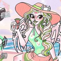 Andromeda 💫 on Instagram: "🐚 SUMMERTIIIIIME!!! 🐚

We’re so excited to invite you on a Coconut Shriek-ation! Enjoy the pink sands and crystal clear waters from all your beasties at Monster High!

Welcome to a new collab by @squidlydraws, a pastel themed beach collab! 

My very first collab! 🥹 Thanks so much to Squid for letting me join! A lot of characters were already taken when I joined but I kind of like it that way, I get to play with more underrated characters and WOW I love how Batsy came out! 

🐚participants🐚

- @squidlydraws - Robecca, Spectra, Lagoona
- @nightmarel_ - Abbey
- @jadeskye.art - Rochelle
- @gliitchhex - C.A. Cupid
- @goosiedoseart - Frankie
- @cornerspider75 - Valentine
- @dolls_at_artynyanver2 - Clawdeen, Astranova
- @gabedraws._ - Amanita
- @eli.moon.378 - Vand