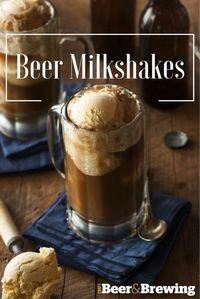 5 Craft Beer Milkshake Recipes to kick the heat! From Raspberry to Chocolate, there's a beer-shake for you!