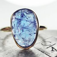 5.38 carat tanzanite ring. chincharmaloney.com