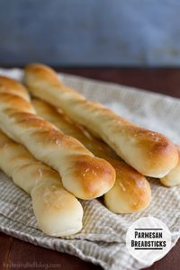 Parmesan Breadsticks - Taste and Tell