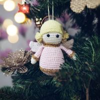 Crochet little angel amigurumi