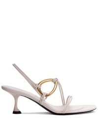 Proenza Schouler Slingback Leather Sandals - Farfetch