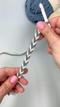 Learn to crochet a fun decorative cord variation to replace simple chains for straps, loops an handles! What would you use it for?