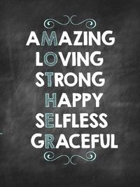 Wonderful mothers day quotes. This mothers day message is all about the letter in the word mother from amazing,loving,strong,happy,selfless and graceful.