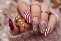 Irresistible Gingerbread Nail Art Will Make You Want to Taste It – DTK Nail Supply