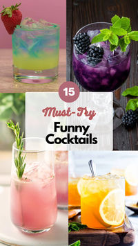 These drinks mix humor with unique flavors, surprising guests with ingredients they never saw coming. From quirky mixes that play on traditional recipes to creations that are outright bizarre, these cocktails guarantee a good laugh while satisfying your thirst. They’re perfect for those looking to add a playful vibe to their party. #funnycocktails