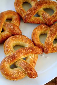 Hot Buttered Pretzels