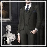 Suit with Stripe - Victoria Suit Set (Male) - The Sims 4 Create a Sim - CurseForge