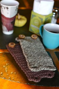 Free Crochet Pattern Tutorial: Cup Cozy.